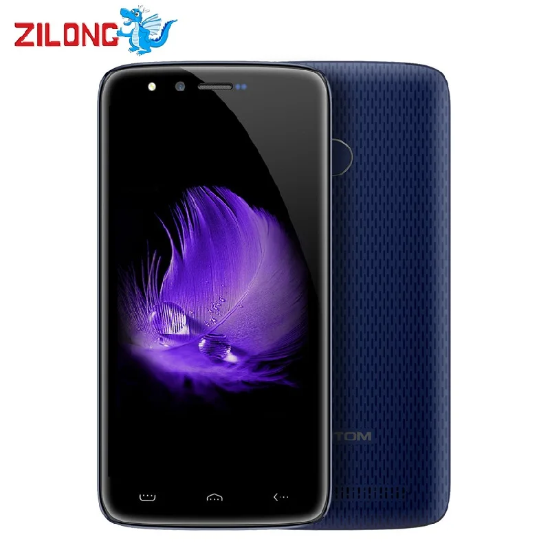 Оригинальный HOMTOM HT50 Android 7 0 MT6737 4 ядра смартфон 5500 мАч 3 ГБ Оперативная память 32