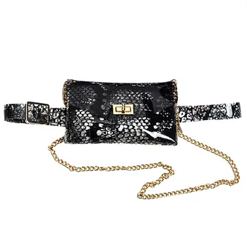 Women Waist Pack Serpentine Fanny Pack Leather Waist Bags Fashion Snake Skin Waist Belt Luxury Zipper & Hasp Crossbody Bag
Women Waist Pack Serpentine Fanny Pack Leather Waist Bags Fashion Snake Skin Waist Belt Luxury Zipper & Hasp Crossbody Bag