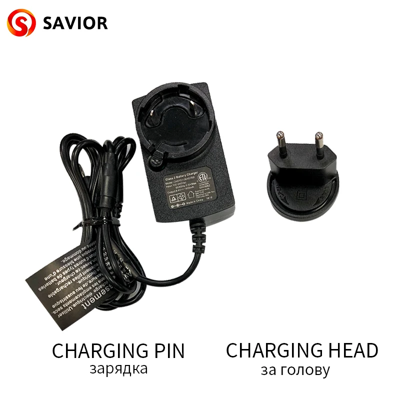 Removable EU / US / Australia / UK standard conversion head SAVIOR battery single / dual adapter 8.4V 1.5A
Removable EU / US / Australia / UK standard conversion head SAVIOR battery single / dual adapter 8.4V 1.5A