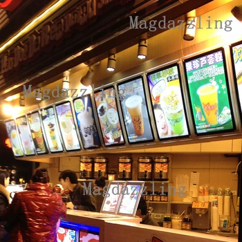 10Units Wall Mounted A4 Slim Acrylic Frame LED Illuminated Menu Panel Menu Light Box for Restaurant
10Units Wall Mounted A4 Slim Acrylic Frame LED Illuminated Menu Panel Menu Light Box for Restaurant