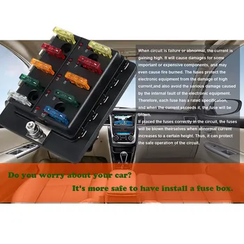 Vehemo 10 Road Replacement Car Fuse Box for Nacelle Insurance Safety Spare Engine Compartment Automobile
Vehemo 10 Road Replacement Car Fuse Box for Nacelle Insurance Safety Spare Engine Compartment Automobile