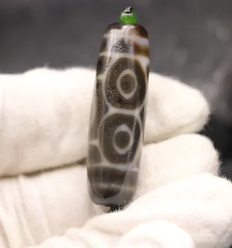 High Quality Collectible Magic Tibetan Old Oily Agate 6 Dragon eye Kingdom Totem dZi Bead Amulet 5A
High Quality Collectible Magic Tibetan Old Oily Agate 6 Dragon eye Kingdom Totem dZi Bead Amulet 5A