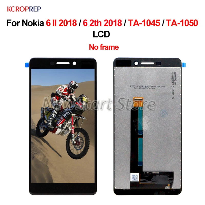 No Frame For Nokia 6 II 2018 TA-1045 TA-1050 LCD Display Touch Screen Digitizer Assembly 5.5" For Nokia 6 2th 2018 TA-1045 lcd
No Frame For Nokia 6 II 2018 TA-1045 TA-1050 LCD Display Touch Screen Digitizer Assembly 5.5" For Nokia 6 2th 2018 TA-1045 lcd