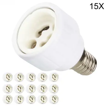 15x E14 to GU10 Lamp Holder Converters Lamp Base Converters LED Halogen CFL Light Bulb Adapter Converter Holder
15x E14 to GU10 Lamp Holder Converters Lamp Base Converters LED Halogen CFL Light Bulb Adapter Converter Holder