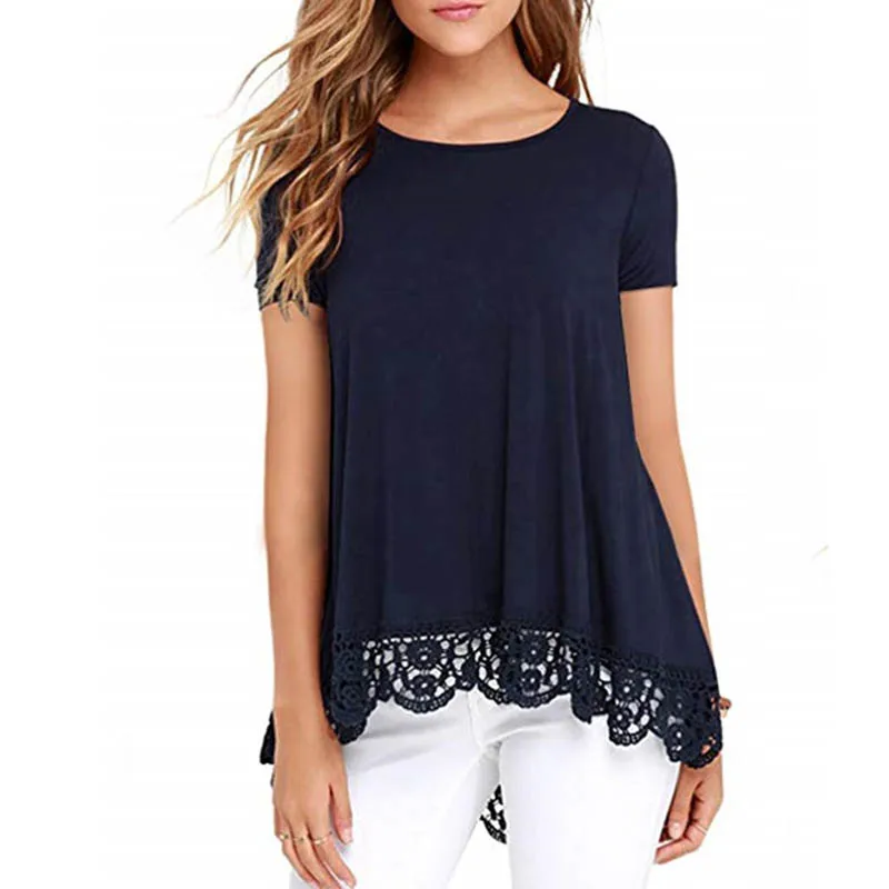 Summer t shirt women plus size 4XL 5XL short sleeve o-neck casual t-shirt women 8 colors
Summer t shirt women plus size 4XL 5XL short sleeve o-neck casual t-shirt women 8 colors