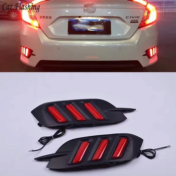 Car Flashing 1Set LED For Honda Civic 2016 2017 2018 Tail Light Rear Fog Lamp Brake Light Rear Bumper Light Lamp Reflector
Car Flashing 1Set LED For Honda Civic 2016 2017 2018 Tail Light Rear Fog Lamp Brake Light Rear Bumper Light Lamp Reflector