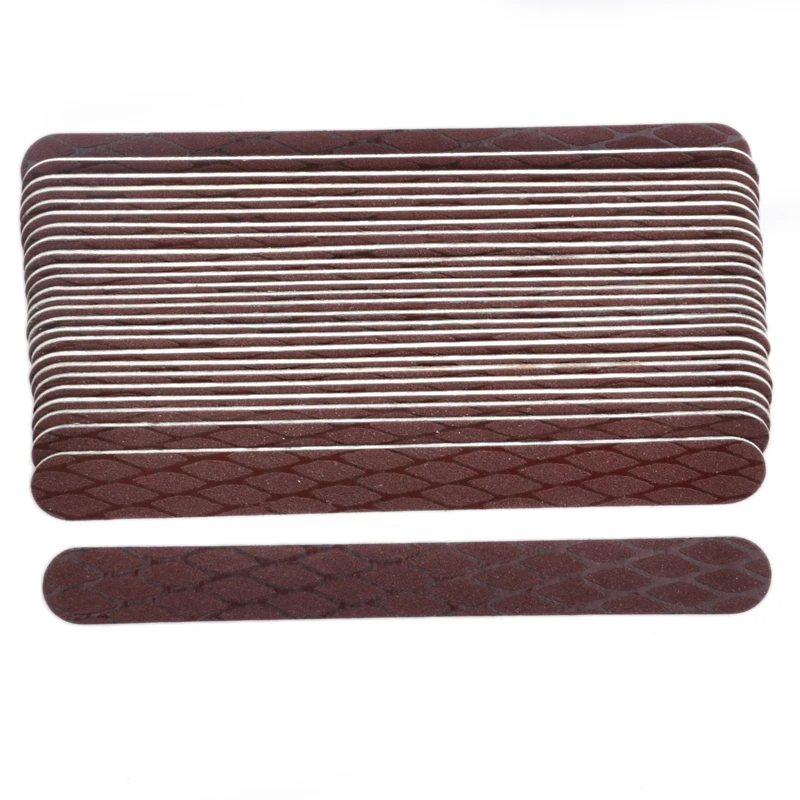 100pcs/lot Brown Wooden Nail File Blocks Professional Nail Sanding Buffing Strips Double-sided Sandpaper Manicure Tools
100pcs/lot Brown Wooden Nail File Blocks Professional Nail Sanding Buffing Strips Double-sided Sandpaper Manicure Tools