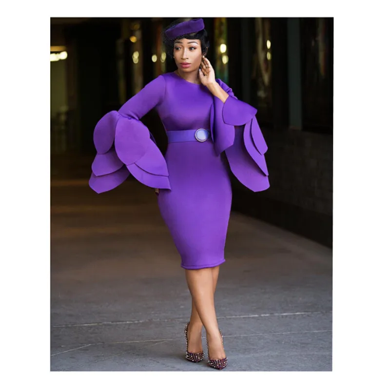 New Sexy Elegant O-neck Wrap Dress Women's Winter Bodycon Dresses Slim Multi-layer Flare Sleeve Plus Size Party Club Vestidos
New Sexy Elegant O-neck Wrap Dress Women's Winter Bodycon Dresses Slim Multi-layer Flare Sleeve Plus Size Party Club Vestidos