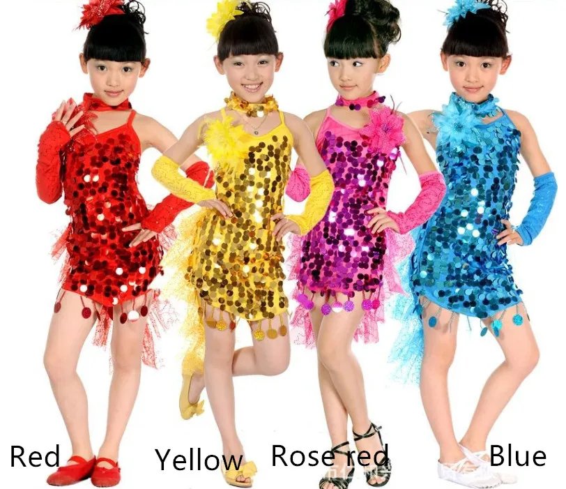 Hot Sales Fashion New Girl Rose Sequined Latin Dancewear Kid Dancing Dress Costume 4 Color 100-160cm Girl
Hot Sales Fashion New Girl Rose Sequined Latin Dancewear Kid Dancing Dress Costume 4 Color 100-160cm Girl