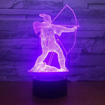 Stick Archer 3D 7 Color Lamp Visual Led Night Lights For Kids Touch Usb Table Lampara Lampe
Stick Archer 3D 7 Color Lamp Visual Led Night Lights For Kids Touch Usb Table Lampara Lampe