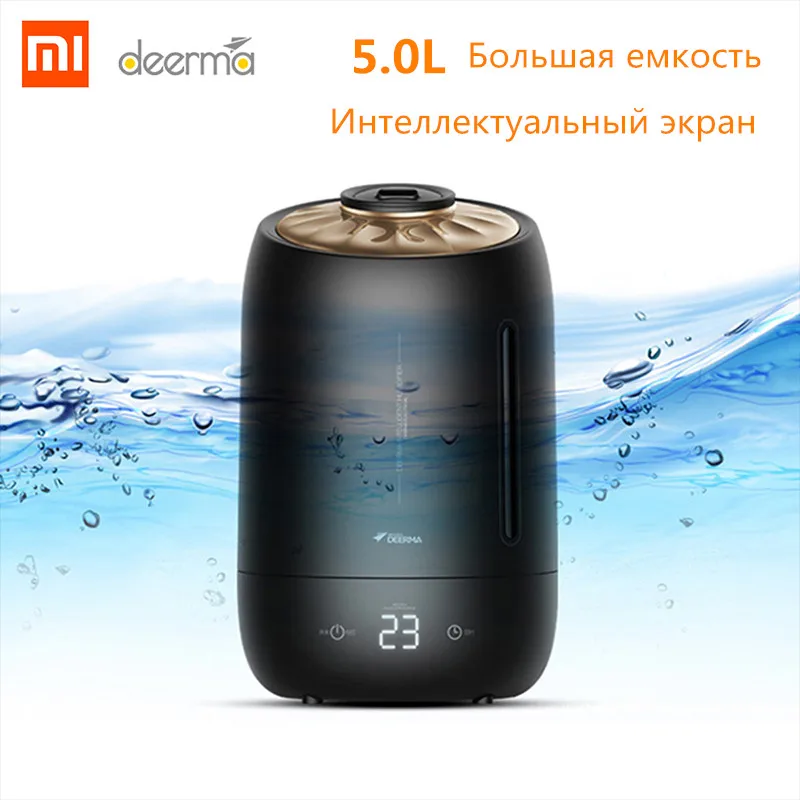 Xiaomi Air Humidifier DEERMA DEM-F600 Aroma Diffuser Mist Maker Essential Oil Untrasonic Touch Screen Mi F500 Adjustable Fog 5L
Xiaomi Air Humidifier DEERMA DEM-F600 Aroma Diffuser Mist Maker Essential Oil Untrasonic Touch Screen Mi F500 Adjustable Fog 5L