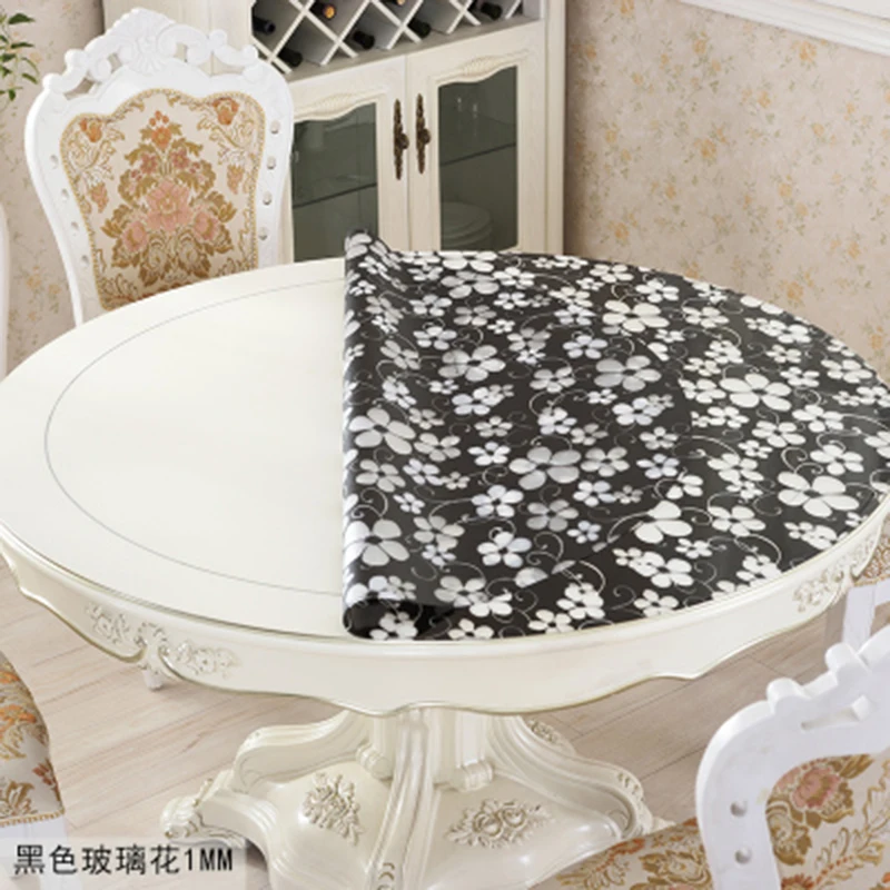 Brand Pvc Soft Glass Round Tablecloth Restaurant Restaurant Decoration Tablecloth Round Table Mat Manteles1.0cm tablecloth
Brand Pvc Soft Glass Round Tablecloth Restaurant Restaurant Decoration Tablecloth Round Table Mat Manteles1.0cm tablecloth
