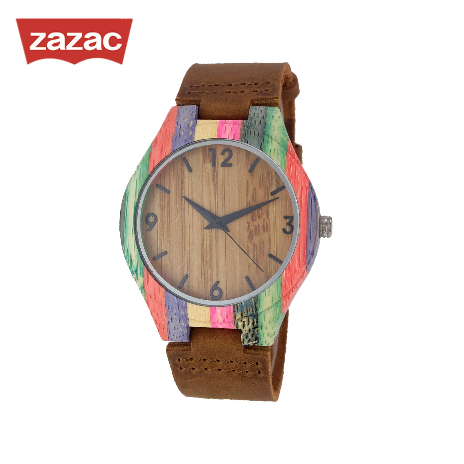 brand Zazac Top Fashion Colorful Wooden Watch Men Clock Quartz Analog Wood Band Sport Watch for Men Women Watch reloj hombre
brand Zazac Top Fashion Colorful Wooden Watch Men Clock Quartz Analog Wood Band Sport Watch for Men Women Watch reloj hombre