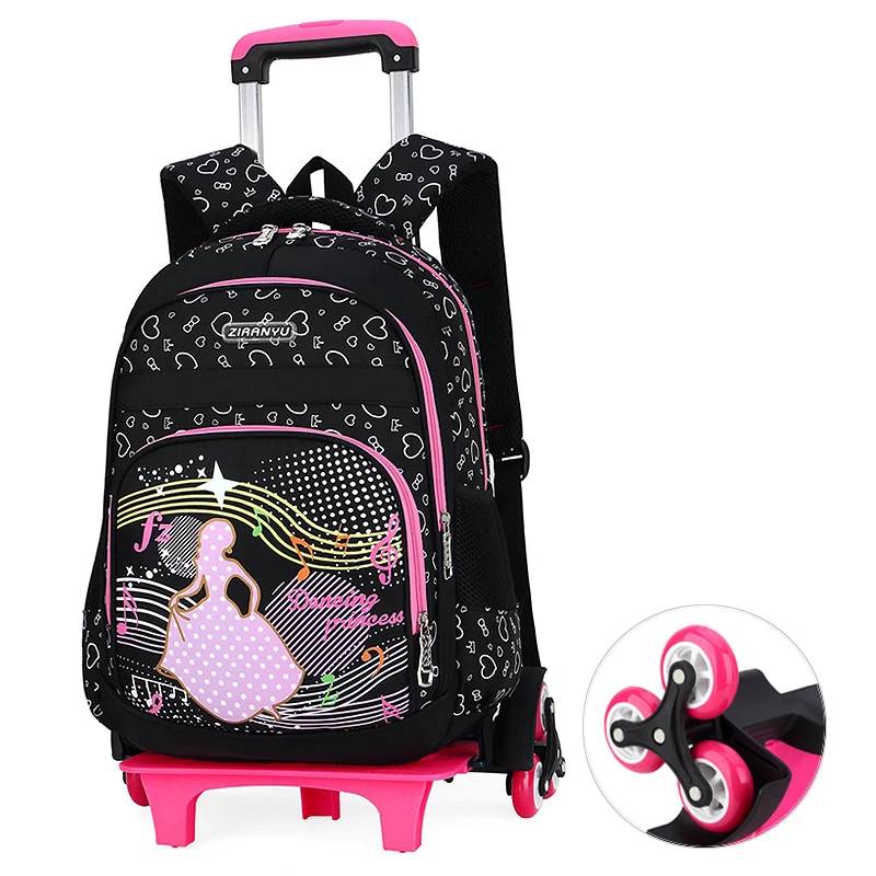 ZIRANYU GRADE 2-6 Kids Trolley Schoolbag Luggage Book Bags boys girls Backpack Latest Removable Children School Bags 2/6 Wheels
ZIRANYU GRADE 2-6 Kids Trolley Schoolbag Luggage Book Bags boys girls Backpack Latest Removable Children School Bags 2/6 Wheels