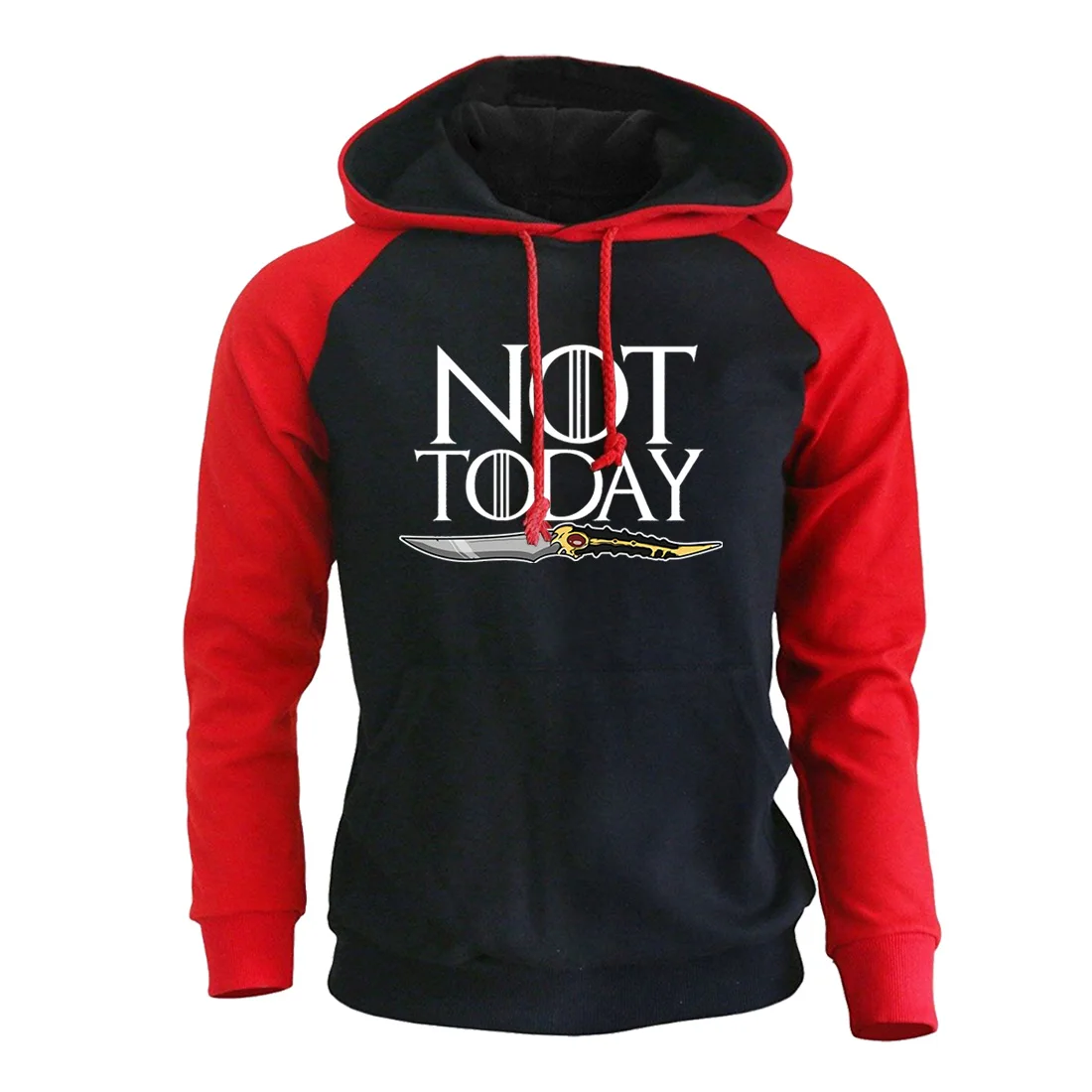 Game Of Thrones Not Today Letter Printed Hoodies Men 2019 New Arrival Fleece Casual Streetwear Homme Sweatshirts Hoodies
Game Of Thrones Not Today Letter Printed Hoodies Men 2019 New Arrival Fleece Casual Streetwear Homme Sweatshirts Hoodies