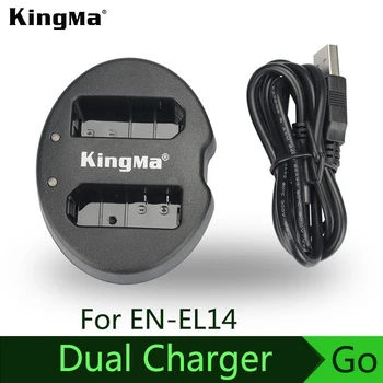 KingMa EN-EL14 For Nikon digital batteries Camera Double (Dual) Battery Charger D5200 D3100 D3200 D5100 P7000 P7100 MH-24
KingMa EN-EL14 For Nikon digital batteries Camera Double (Dual) Battery Charger D5200 D3100 D3200 D5100 P7000 P7100 MH-24