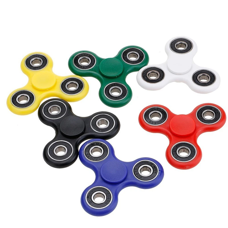 

Fidget Spinner Finger ABS EDC Hand Spinner Tri For Kids Autism ADHD Anxiety Stress Relief Focus Handspinner Toys Gift