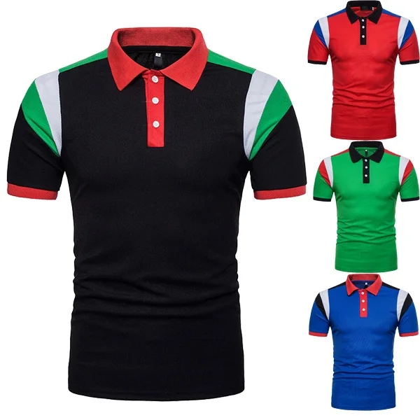 ZOGAA 2019 Summer Leisure Lapel Personality Male Shoulder Color Matching Short Sleeve POLO Shirt 4 Colors mens polo shirt brands
ZOGAA 2019 Summer Leisure Lapel Personality Male Shoulder Color Matching Short Sleeve POLO Shirt 4 Colors mens polo shirt brands