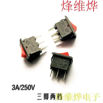 Rocker Switch Red 3 feet 2 files rocker switch 15MM * 10MM 3A / 250V (100 -only)
Rocker Switch Red 3 feet 2 files rocker switch 15MM * 10MM 3A / 250V (100 -only)