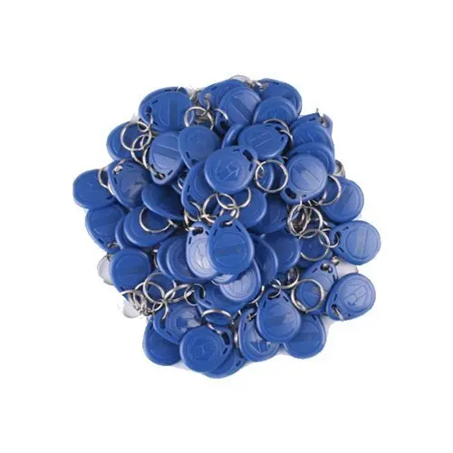 100pcs 125khz Wholesale New Rfid Proximity Id Card Token Tags Key Keyfobs Access Control For Door Locker (Blue) | Безопасность и
