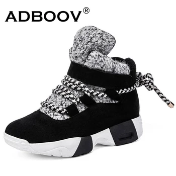 ADBOOV Winter Ankle Boots Women Suede Genuine Leather Snow Boots High Top Fashion Sneakers Ladies Warm Flat Shoes Size 35 - 42
ADBOOV Winter Ankle Boots Women Suede Genuine Leather Snow Boots High Top Fashion Sneakers Ladies Warm Flat Shoes Size 35 - 42