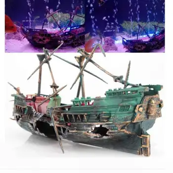 Fish Tank Aquarium Ornament Wreck Boat Sailing Boat Destroyer Sunk Ship Air Split Shipwreck Aquarium Landscaping Decoration
Fish Tank Aquarium Ornament Wreck Boat Sailing Boat Destroyer Sunk Ship Air Split Shipwreck Aquarium Landscaping Decoration