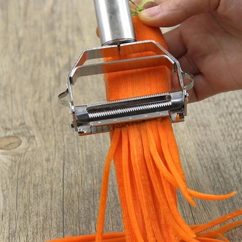 Vegetable Peeler Stainless Steel Julienne Cutter Potato Carrot Graters Fruit Peeler Kitchen Vegetable Tool
Vegetable Peeler Stainless Steel Julienne Cutter Potato Carrot Graters Fruit Peeler Kitchen Vegetable Tool