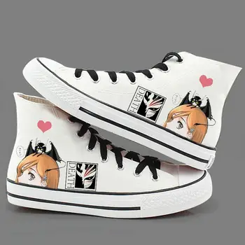 High-Q Unisex Japan Anime BLEACH Canvas Shoes Cos Kuchiki Byakuya Kurosaki Ichigo plimsolls canvas shoes rope soled shoes
High-Q Unisex Japan Anime BLEACH Canvas Shoes Cos Kuchiki Byakuya Kurosaki Ichigo plimsolls canvas shoes rope soled shoes