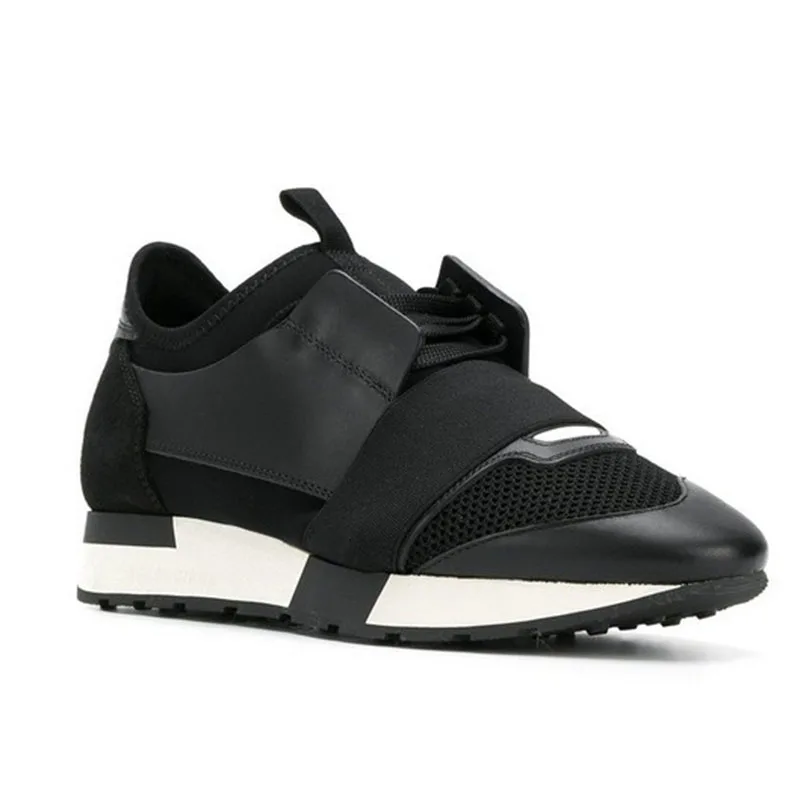 Leisure Mesh Leather Patchwork Women Running Shoes Unisex Trainer Shoes Elastic Band Lace Up Black Casual Shoes
Leisure Mesh Leather Patchwork Women Running Shoes Unisex Trainer Shoes Elastic Band Lace Up Black Casual Shoes