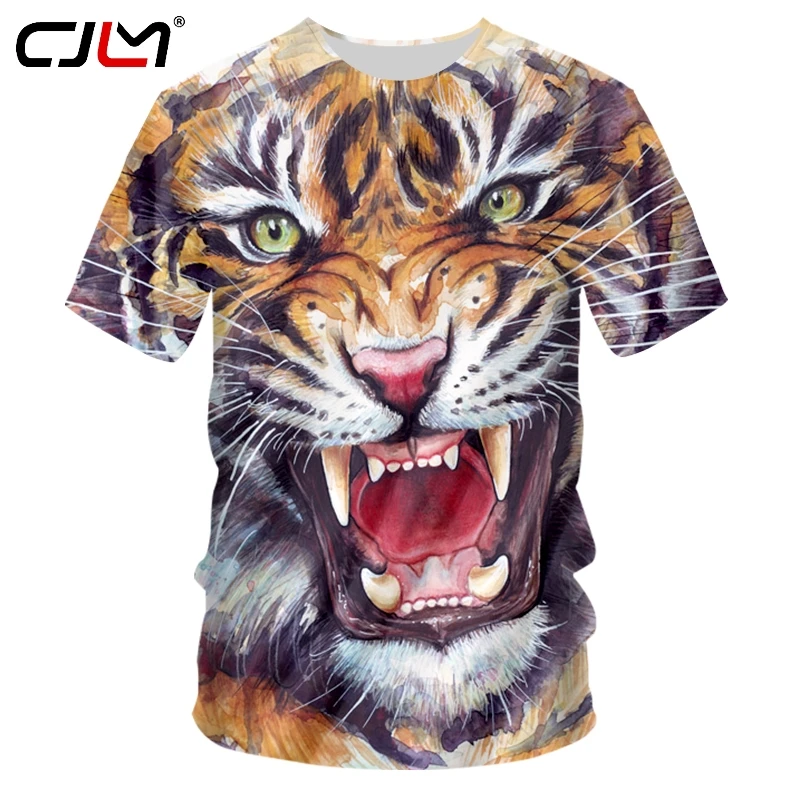 CJLM New Mens Shirts Casual Animal Tiger O-neck Tshirt Dropshipping Summer China 3D T-Shirt Suppliers Wholesale
CJLM New Mens Shirts Casual Animal Tiger O-neck Tshirt Dropshipping Summer China 3D T-Shirt Suppliers Wholesale