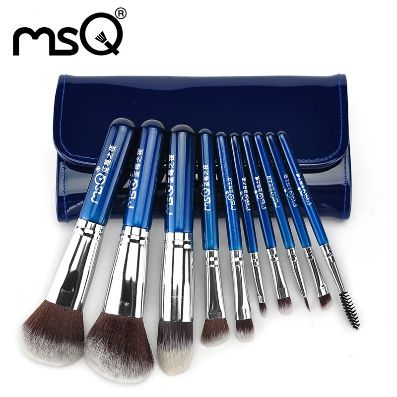 10Pcs Makeup Brushes Cosmetic Tool Kits Professional Eyeshadow Powder Eyeliner Contour Brush Set with Case bag pincel maquiagem
10Pcs Makeup Brushes Cosmetic Tool Kits Professional Eyeshadow Powder Eyeliner Contour Brush Set with Case bag pincel maquiagem