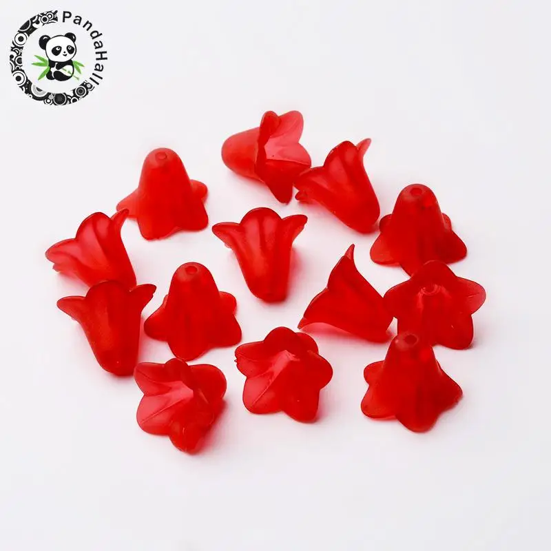 Pandahall 50pcs 16x12mm Acrylic Frosted Transparent Flower Beads For Jewelry Making Bracelet Necklace DIY Hole:1.5mm 12 Colors
Pandahall 50pcs 16x12mm Acrylic Frosted Transparent Flower Beads For Jewelry Making Bracelet Necklace DIY Hole:1.5mm 12 Colors