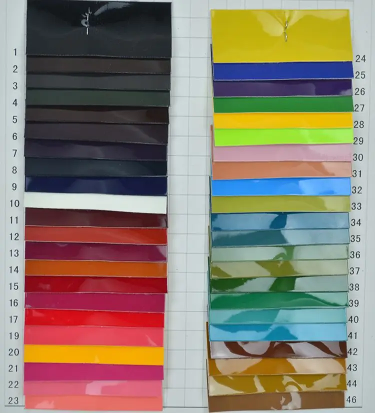 patent leather pu synthetic leather 1.0mm thick leather original design eco Mirror upholstery leather fabric /waterproof fabric
patent leather pu synthetic leather 1.0mm thick leather original design eco Mirror upholstery leather fabric /waterproof fabric