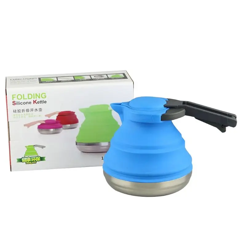 1200ML Portable Silicone Folding Kettle Kitchen Outdoor Camping Hiking Kit Stove
1200ML Portable Silicone Folding Kettle Kitchen Outdoor Camping Hiking Kit Stove