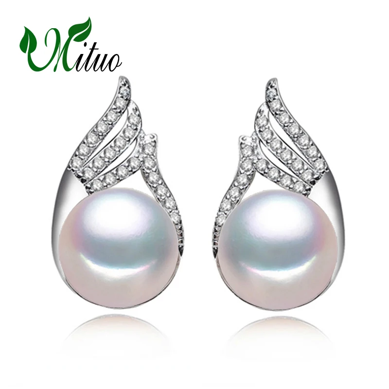 MITUO pearl jewelry natural pearl earrings bohemia pearl earrings for women 925 sterling silver 2018 new trendy Stud Earrings
MITUO pearl jewelry natural pearl earrings bohemia pearl earrings for women 925 sterling silver 2018 new trendy Stud Earrings