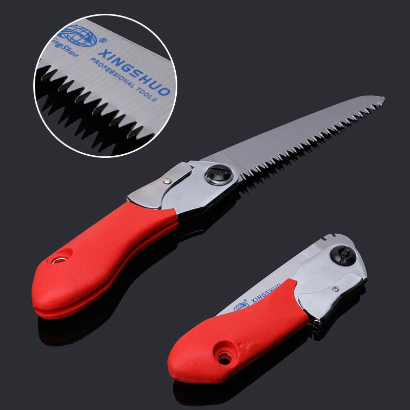 Portable Folding Trimming Hand Saw Fruit Tree Pruning Yard Garden Tool