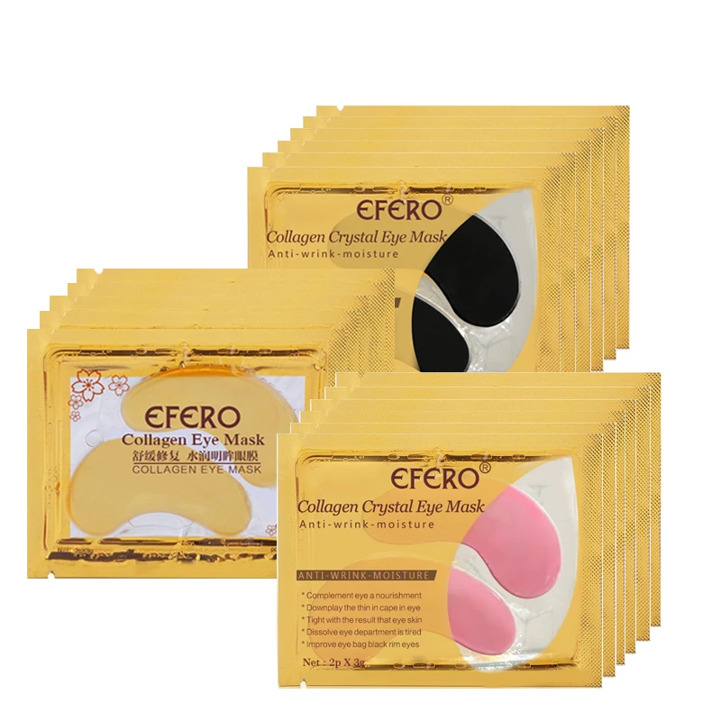 efero 60pcs=30pair Anti-wrinkle Collagen Eye Mask Moisturizing Essence Patches for the Eyes Care Dark Circle Removal Eyes Beauty
efero 60pcs=30pair Anti-wrinkle Collagen Eye Mask Moisturizing Essence Patches for the Eyes Care Dark Circle Removal Eyes Beauty