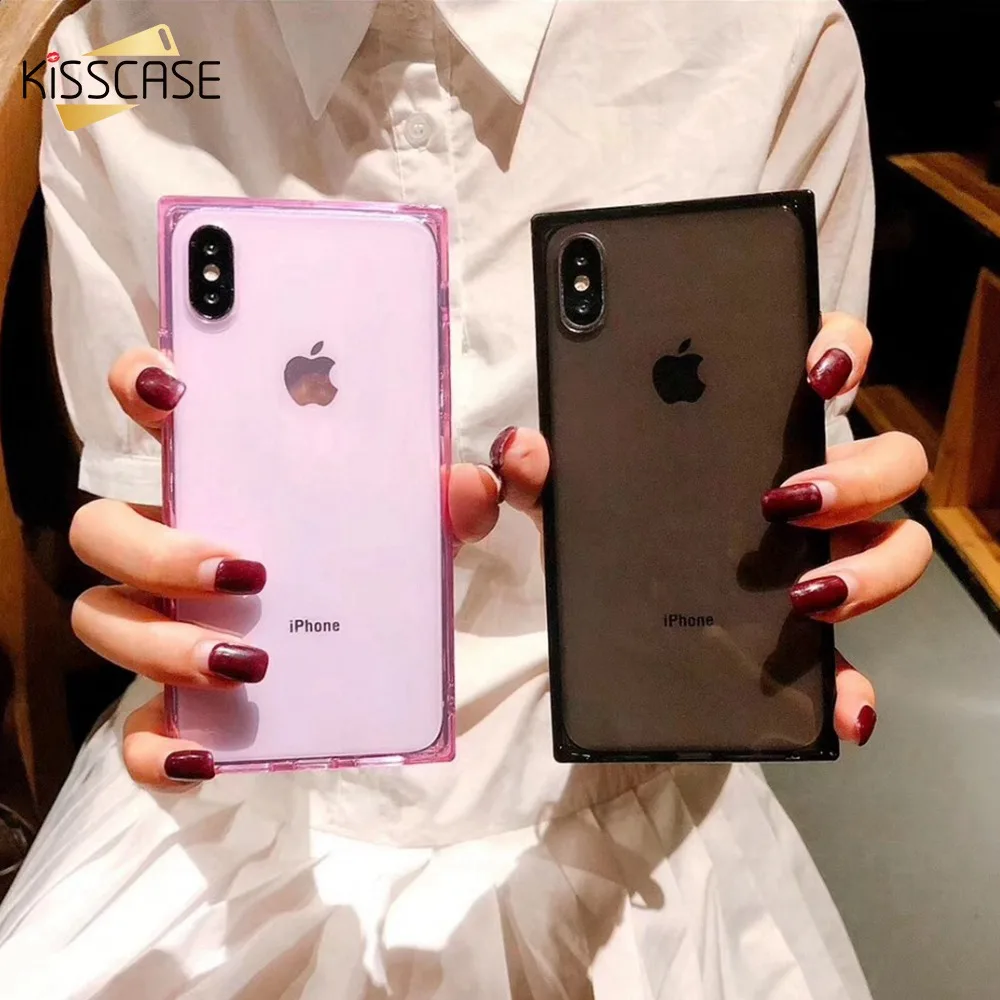 KISSCASE Мода 2019 года чехол для iPhone X 8 7 6S 6 XS Max XR Plus 10 Case телефонные чехлы Силиконовые