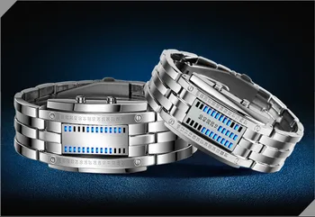 New Fashion Luxury Man Watch Stainless Steel Date Digital LED Bracelet Sport Watches Man Business Relogio Masculino Reloj
New Fashion Luxury Man Watch Stainless Steel Date Digital LED Bracelet Sport Watches Man Business Relogio Masculino Reloj
