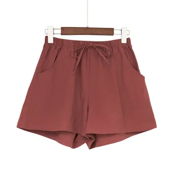 Summer Female Hot Fitness Sports Cotton Shorts Girl Wide Leg Casual Lace Up Women Loose Cute Red Ladies Shorts Sexy Home Shorts
Summer Female Hot Fitness Sports Cotton Shorts Girl Wide Leg Casual Lace Up Women Loose Cute Red Ladies Shorts Sexy Home Shorts