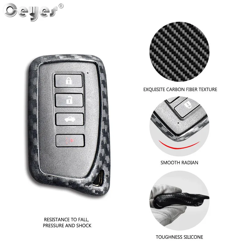 Carbon fiber key cover for LEXUS (2)
