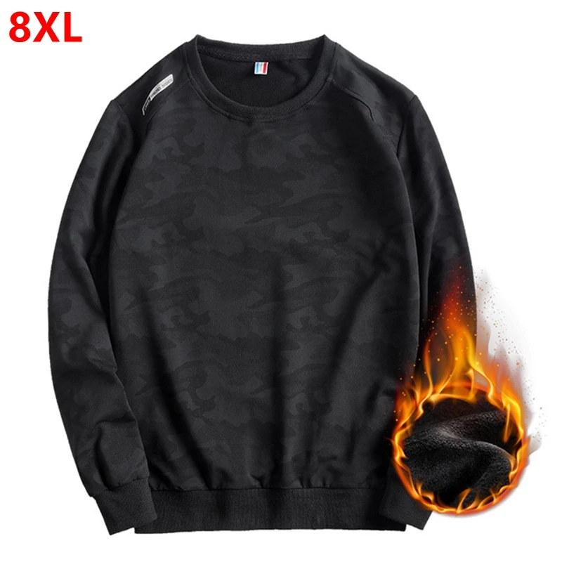 Winter men's warm pullover plus fertilizer XL men's long sleeves plus velvet thickening shirts oversized Men's Clothing
Winter men's warm pullover plus fertilizer XL men's long sleeves plus velvet thickening shirts oversized Men's Clothing
