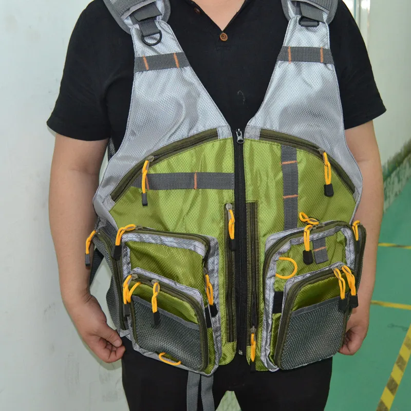 Unisex Outdoor Camping Hiking Adjustable Mesh Fishing Vest with Multifunction Pockets
Unisex Outdoor Camping Hiking Adjustable Mesh Fishing Vest with Multifunction Pockets