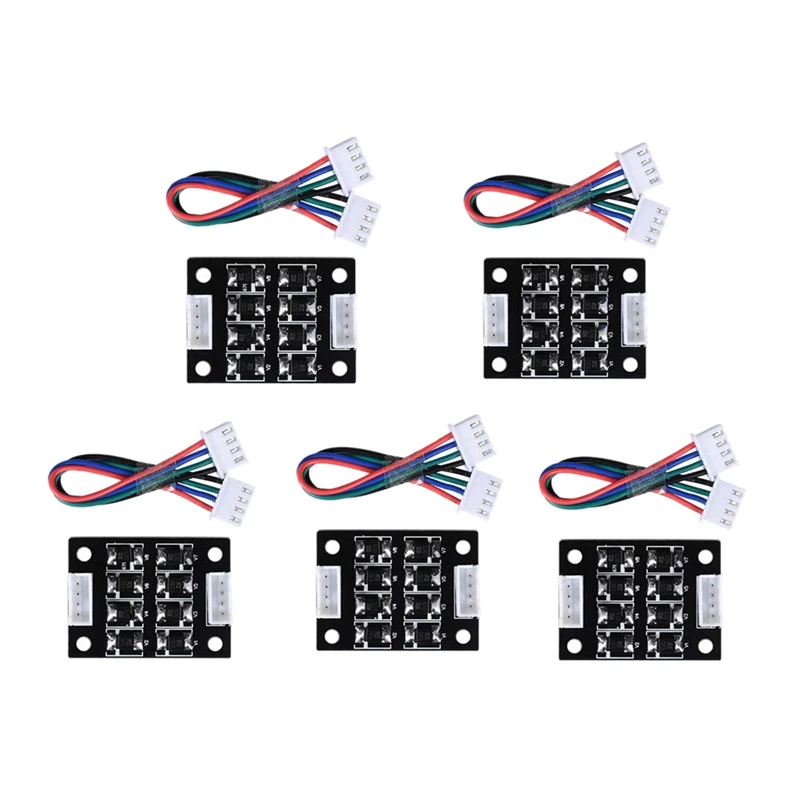Tl Smoother Addon Module for Pattern Elimination Motor Clipping Filter 3D Printer Stepper Motor Drivers (Pack Of 5Pcs)
Tl Smoother Addon Module for Pattern Elimination Motor Clipping Filter 3D Printer Stepper Motor Drivers (Pack Of 5Pcs)