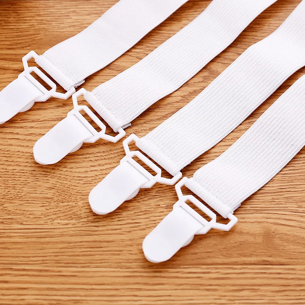 Bed Sheet Mattress Cover Strong Blankets Home Grippers Clip Holder Fasteners Elastic Straps Fixing Slip-Resistant Belt 4pcs#T2
Bed Sheet Mattress Cover Strong Blankets Home Grippers Clip Holder Fasteners Elastic Straps Fixing Slip-Resistant Belt 4pcs#T2