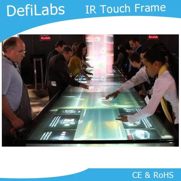 DefiLabs 10 touch points 60 inch Screen Frame/ Panel for Interactive advertising
DefiLabs 10 touch points 60 inch Screen Frame/ Panel for Interactive advertising