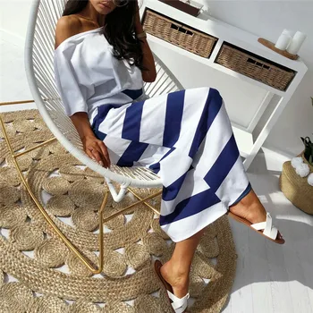 Women High Waisted Plain Midi Pencil Bodycon Stretch Casual Beach Maxi Skirt Elastic Waist Blue Striped Loose Long Maxi Skirt
Women High Waisted Plain Midi Pencil Bodycon Stretch Casual Beach Maxi Skirt Elastic Waist Blue Striped Loose Long Maxi Skirt