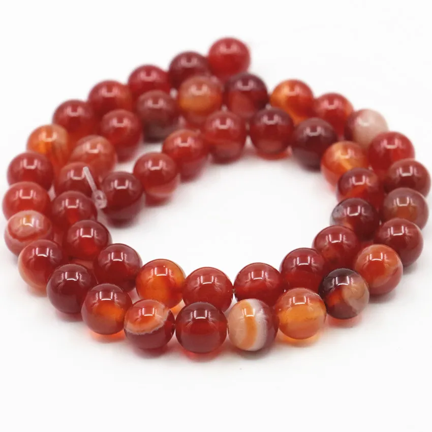 Wholesale 2PCS Round Onyx Natural Stone Red Veins Agates Loose Beads 6mm 8mm Carnelian Ethnic Style Jewelry Making 15inch A347
Wholesale 2PCS Round Onyx Natural Stone Red Veins Agates Loose Beads 6mm 8mm Carnelian Ethnic Style Jewelry Making 15inch A347