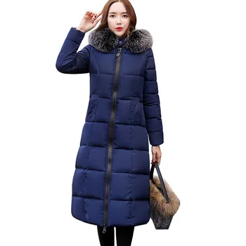 Winter Coat Women Outwear Medium-Long Wadded Fur Collar Hooded Parka Thicken Cotton Warm Casual Jacket Plus Size S-3XL S77
Winter Coat Women Outwear Medium-Long Wadded Fur Collar Hooded Parka Thicken Cotton Warm Casual Jacket Plus Size S-3XL S77