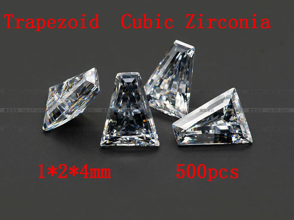 Jewelry Supplies 500pcs/pcak AAA Grade CZ Cubic Zirconia Trapeziod Zircon 1*2*4MM DIY Jewelry Findings Supplies Free Shipping
Jewelry Supplies 500pcs/pcak AAA Grade CZ Cubic Zirconia Trapeziod Zircon 1*2*4MM DIY Jewelry Findings Supplies Free Shipping